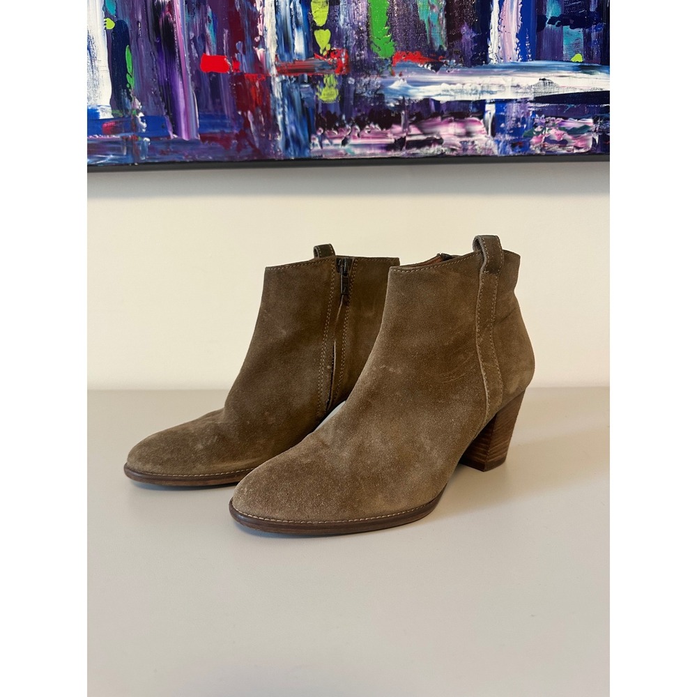 Madewell Brown Suede Ankle Boots | Size 7